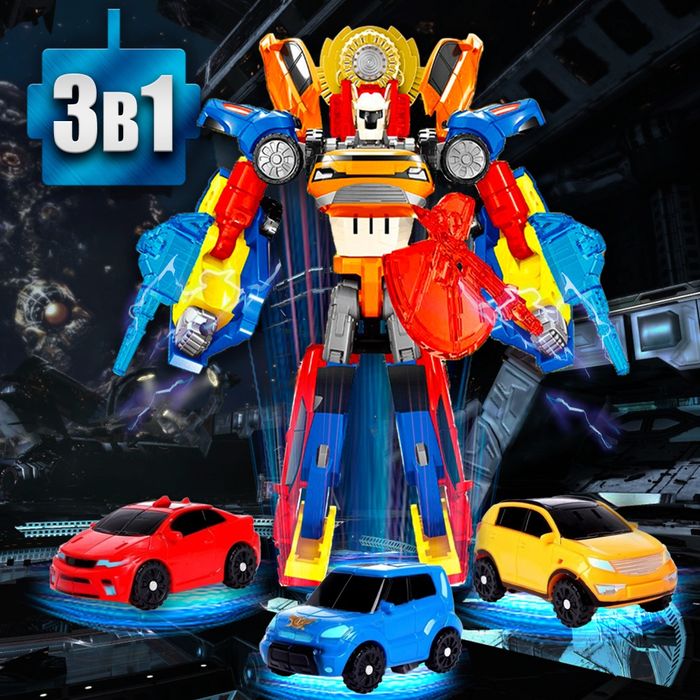 Трансформер Тобот-Тритан "интеграция" Х, Y, Z.