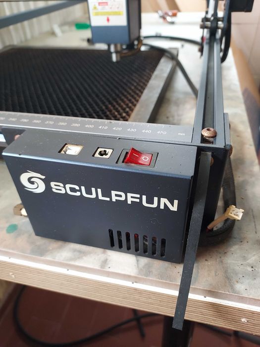 SculpFun S30 22W + acessórios
