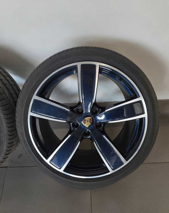 Oryginalne Felgi 22" PORSCHE 9Y0601025 stan bardzo dobry + opony letnie GRATIS
