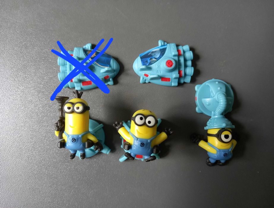 Kinder niespodzianka - Minionki