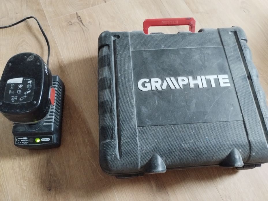 Wkrętarka Graphite 58G127 18V walizka ładowarka dwie baterie