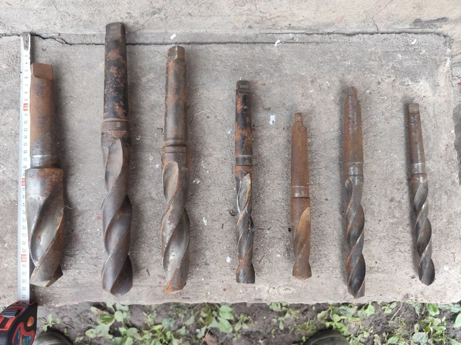 Свердла з конічним хвостовиком Радянські