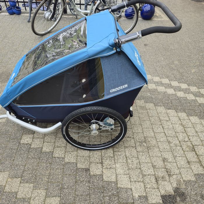 Croozer Kid Plus For 2 Ocean Blue 2019