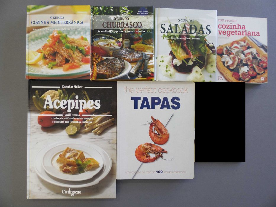 Diversos Livros de Culinária