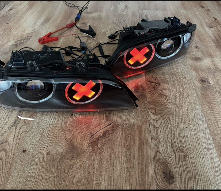 Фари BMW E39 BI LED Hella ремонт фар БМВ Е39 реставрация фар БМВ Е38