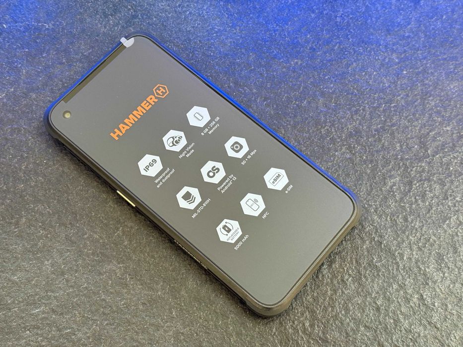 Smartfon HAMMER Blade V 5G 8/256GB 6.59" 120Hz Czarny / RATY
