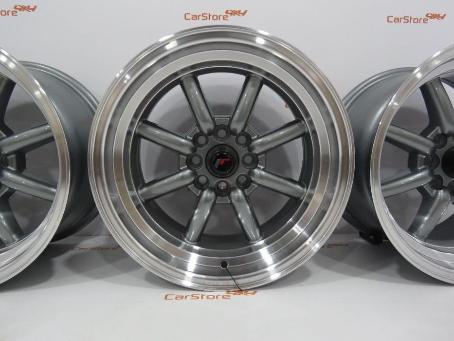 Jantes Japan Racing JR19 15x8 ET0 4x100/108 Gunmetal