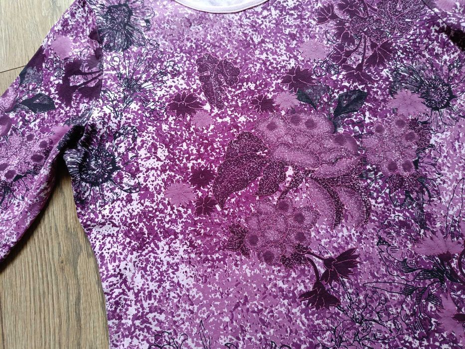 Bluzka z 3/4 rękawem, rozmiar 42