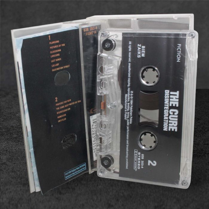 Disintegration The Cure Kaseta GameBAZA