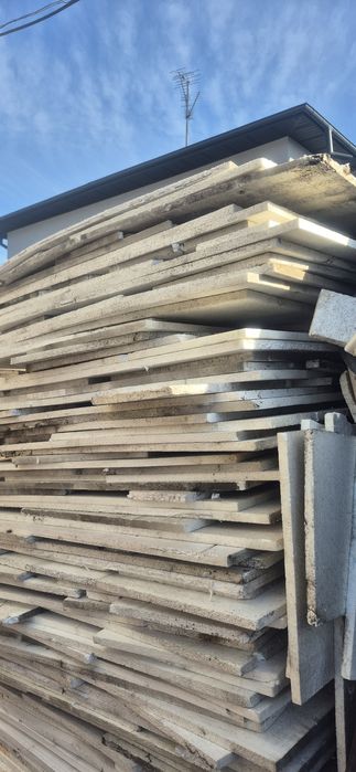 Styropian z rozbiórki domu