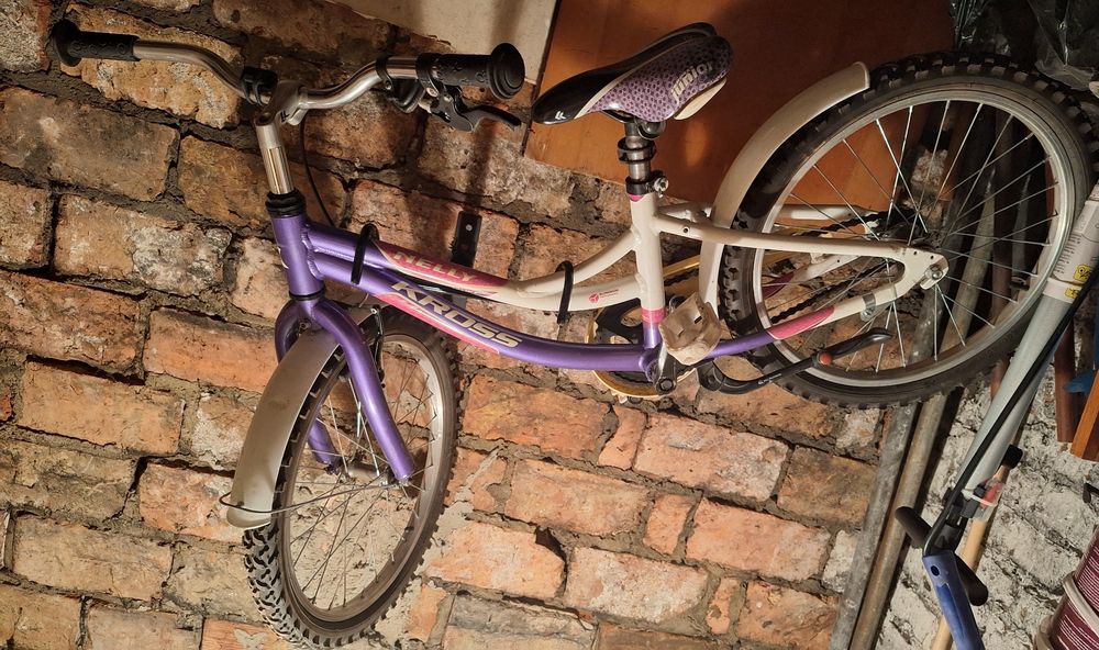 Rower dla dziewczynki Kross Nelly Junior koła 20 cali