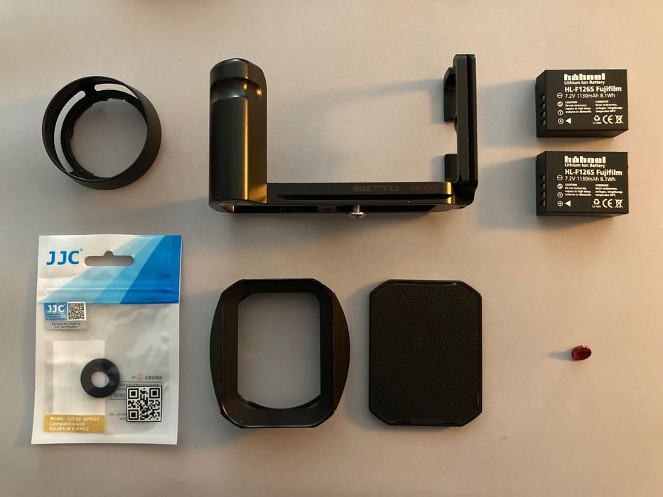 Acessórios para máquinas e lentes Fujifilm