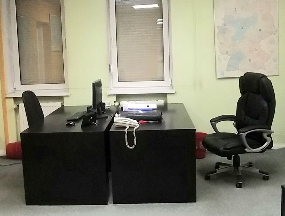 Biurka duże czarne