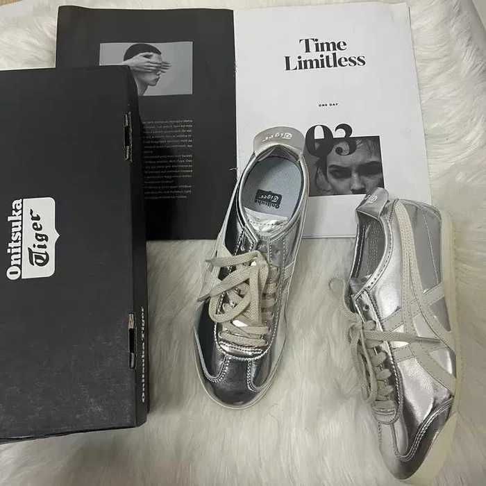 Onitsuka Tiger Mexico 66 Silver Off White R.39