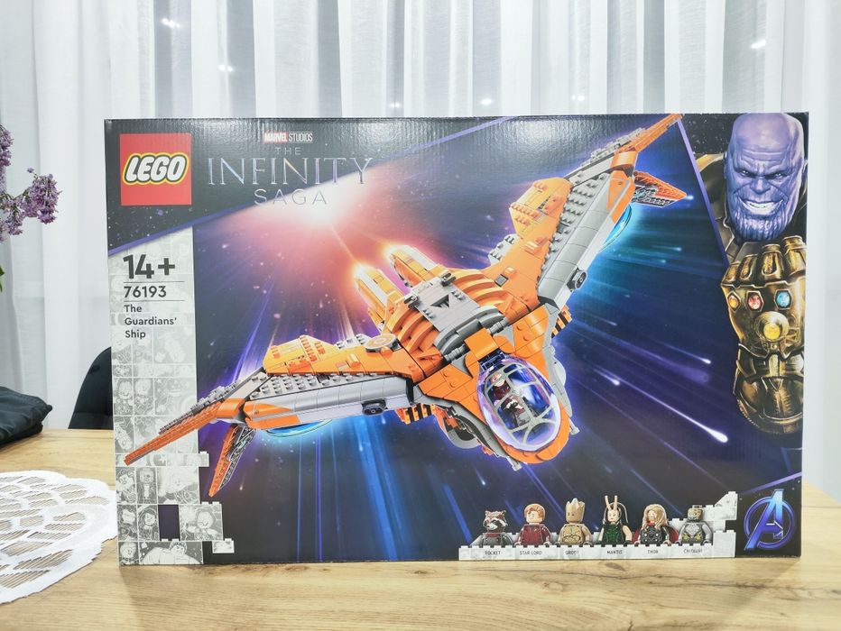 LEGO 76193 Marvel Statek Strażników – nowy, zaplombowany