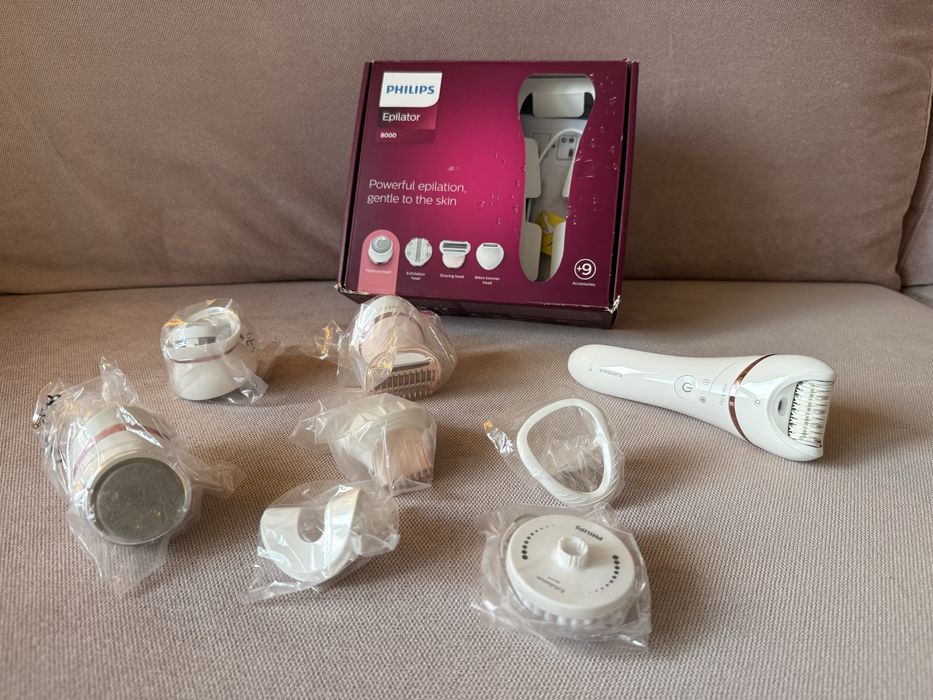 Philips Epilator 8000 - gwarancja do 2028 (BRE740)