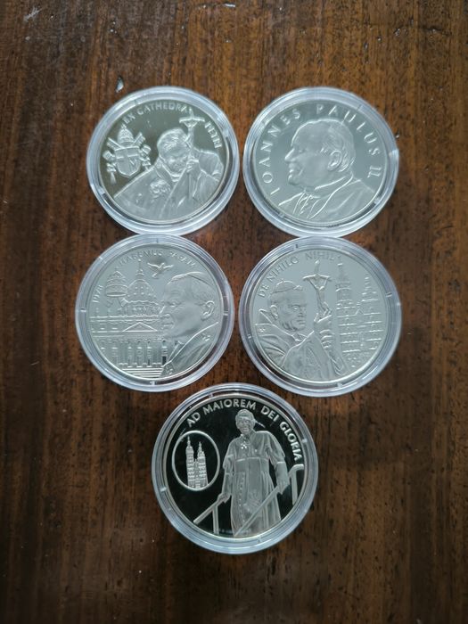 Moeda 50 Cêntimos Vaticano 2018 / Ordem de Malta 2005 João Paulo II