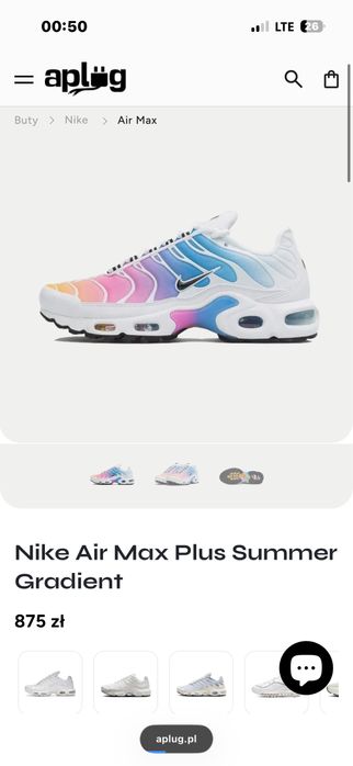 Air Max Plus tn Summer Gradient