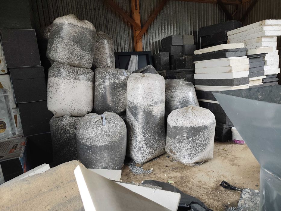 Granulat styropianowy