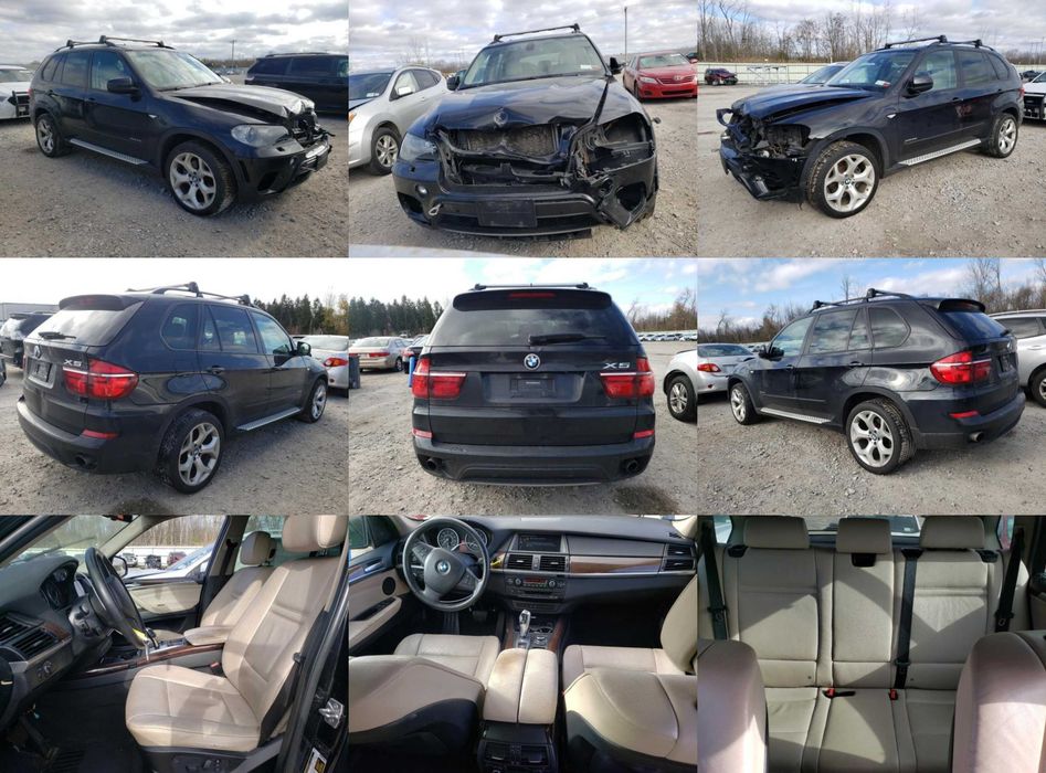 BMW X5 E70 4.4 USA 2011, X5M, 35i — części