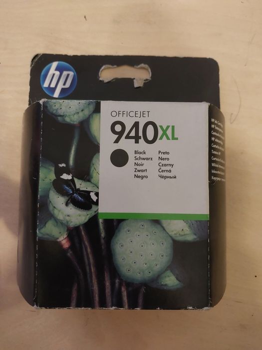 HP 940XL black, orginał