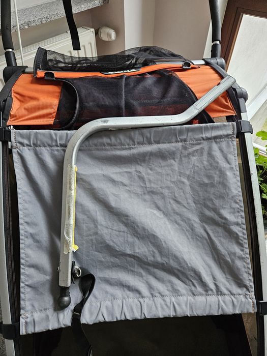 Dwuosobowa przyczepka rowerowa THULE CROSS 2 uchwyty do roweru