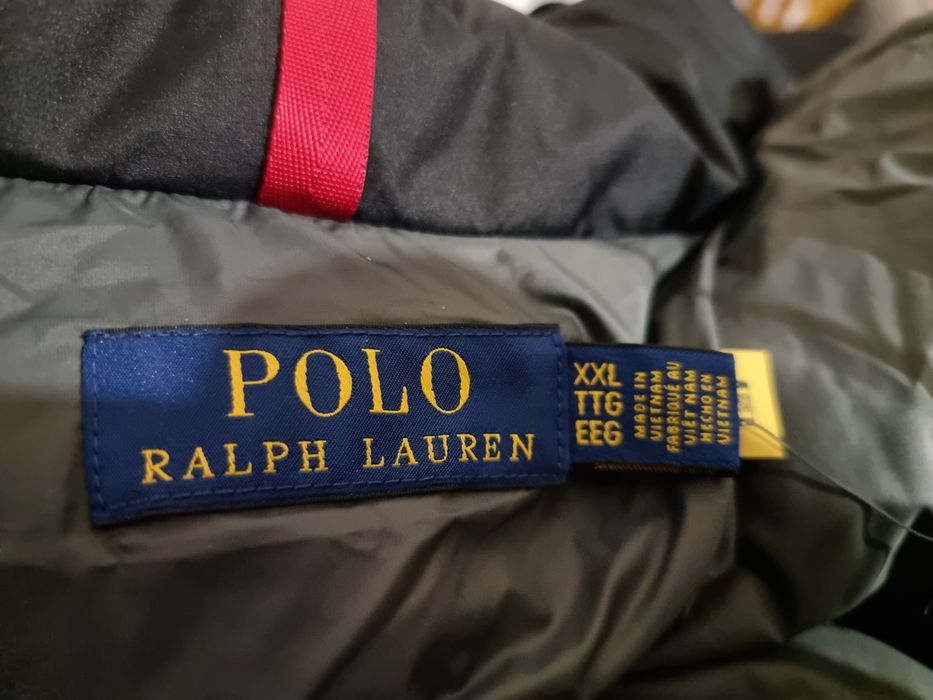 Оригінал 100% натуральний зимовий пуховик polo ralph lauren  xxl