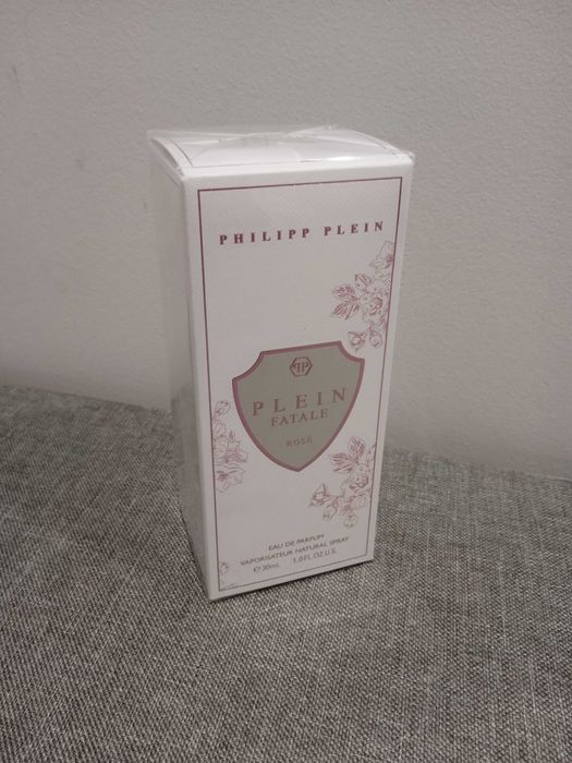 OKAZJA Oryginalne włoskie perfumy Philipp Plein Fatale Rose EDP folia