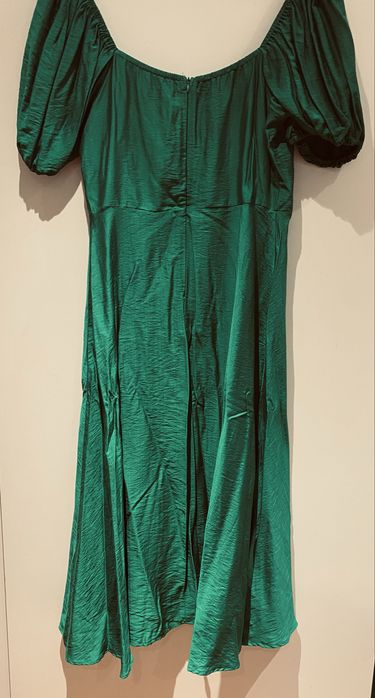Vestido verde comprido