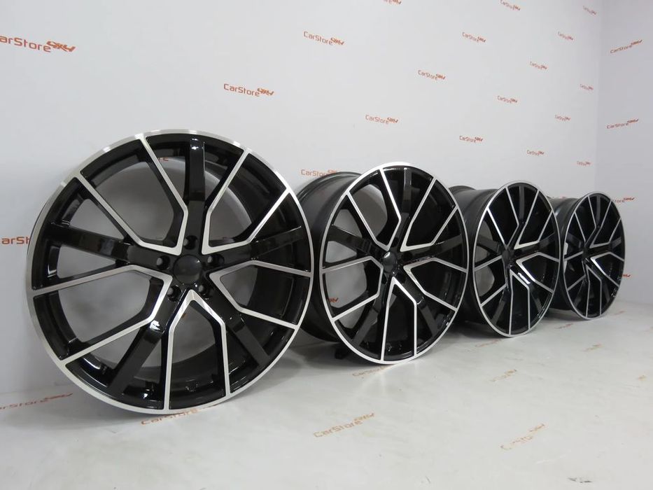 Jantes Look Audi RS6 20 x 9 et37 5x112 Pretas/ Polidas