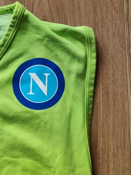 Colete camisola futebol adulto original Kappa Napoli XL homem Nápoles