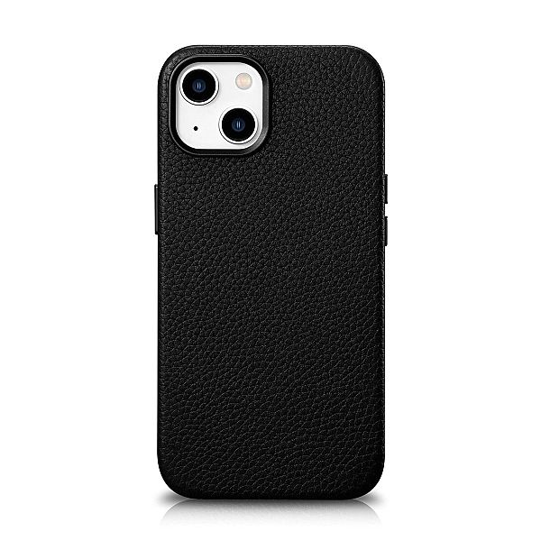 iCarer Litchi Premium Leather Case skórzane etui iPhone 14 Plus magnet