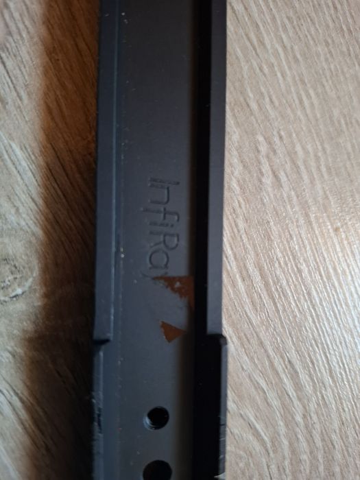 Adapter infiray szyna na wózek luszczka