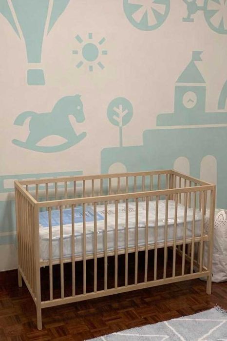 Berço IKEA + Colchão ortopédico ZY Baby