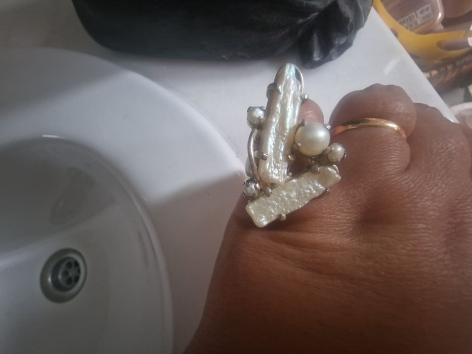 Vários anéis prata