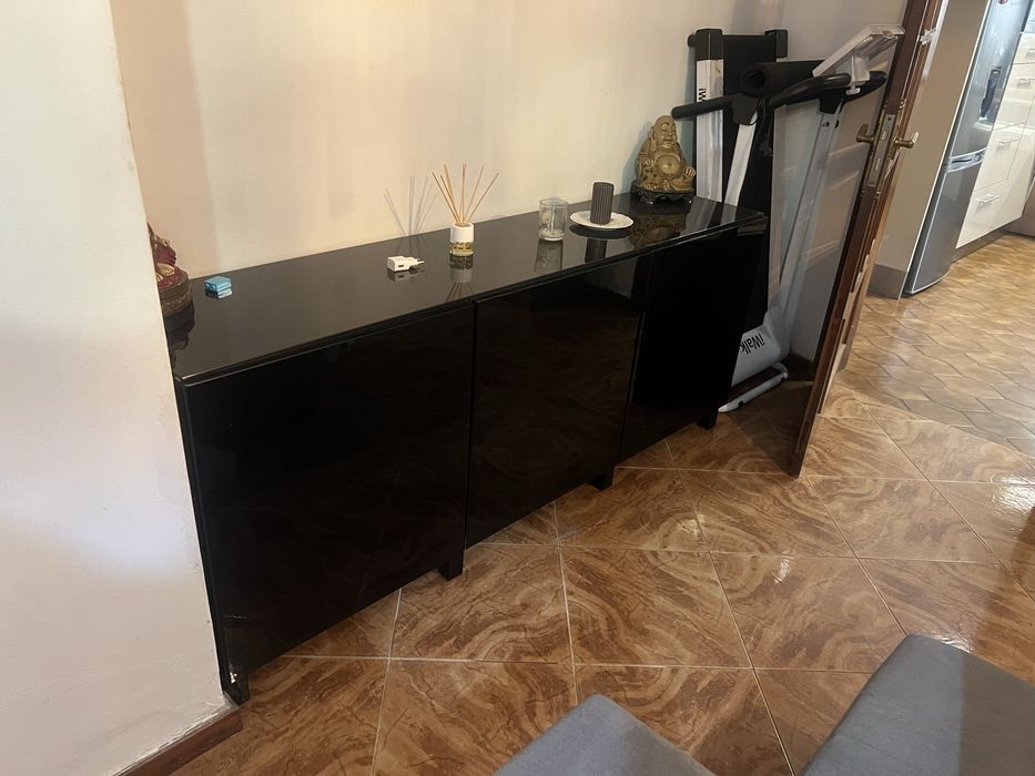 Aparador Ikea Preto