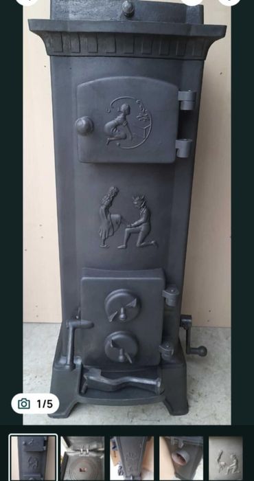 Piec żeliwny .Verk171