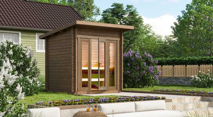 Sauna ogrodowa/ Sauna Domek XXS