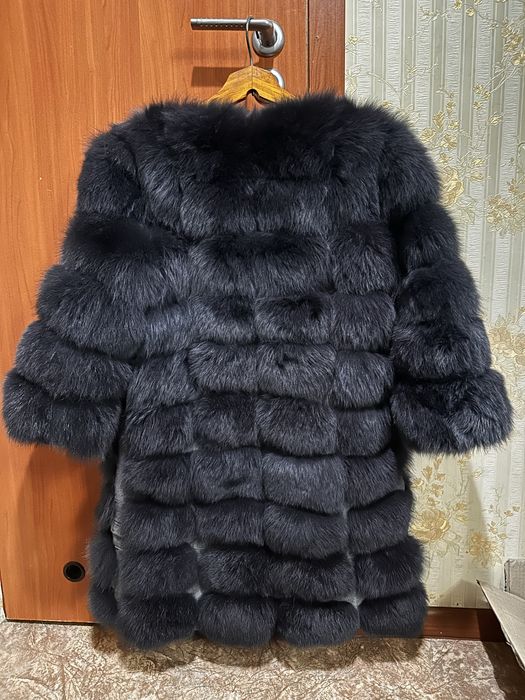 Меховая шубка писец шуба песец полушубок песцовый жилетка