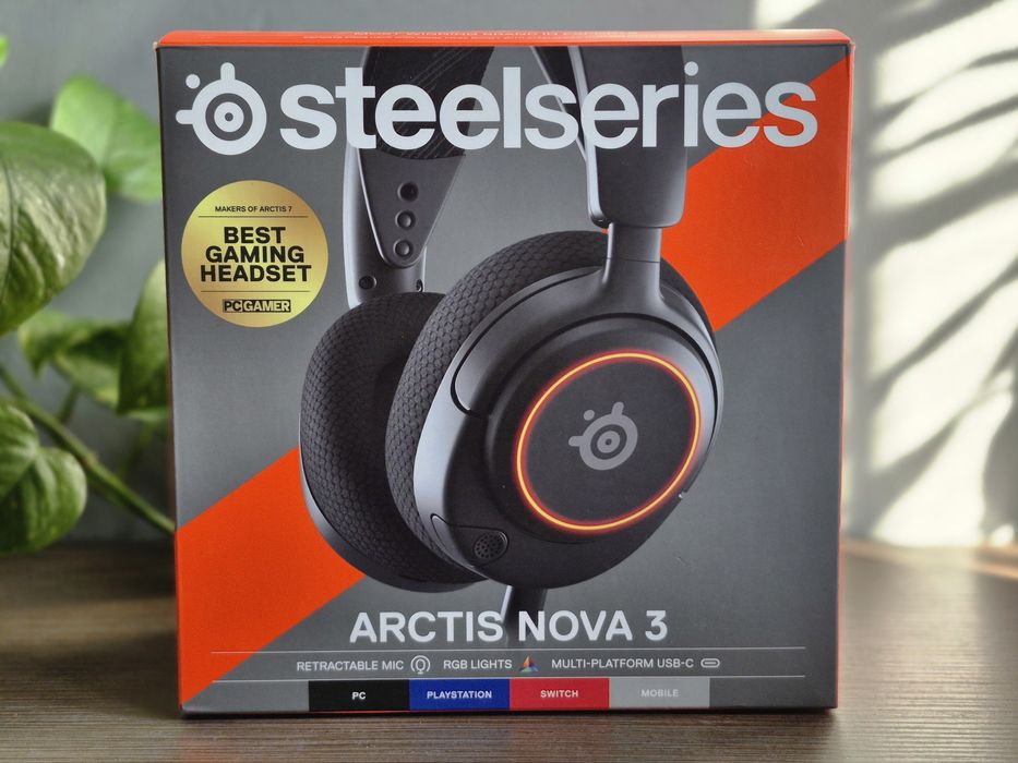 Słuchawki nauszne Steelseries Arctis Nova 3