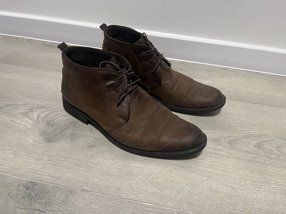 Buty męskie botki rozmiar 46 brązowe vapiano