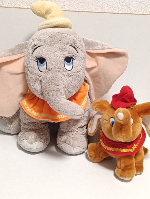 Lote 2 peluches Dumbo Disney