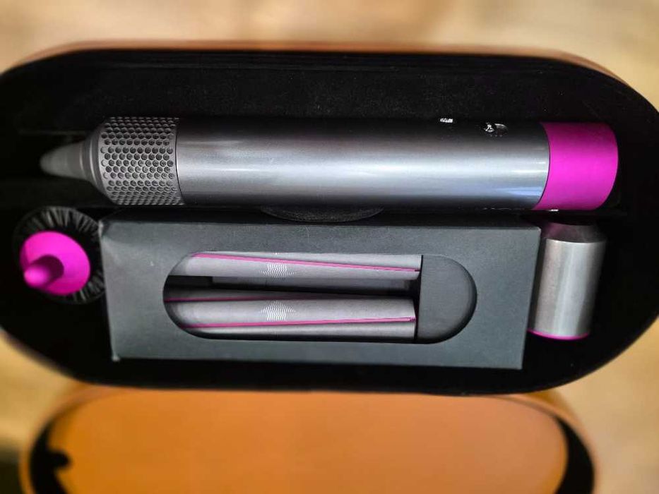 Cтайлер Dyson Airwrap Complete Nickel/Fuchsia - 8 насадок - Орігинал