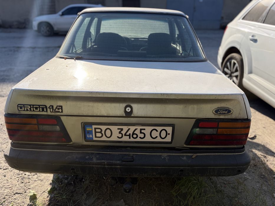 Ford Orion Бензин на повному ходу