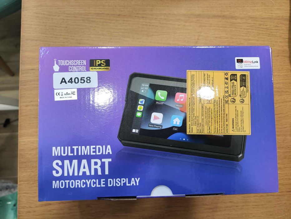 Carplay Moto - Multimédia Smart Motorcycle Display