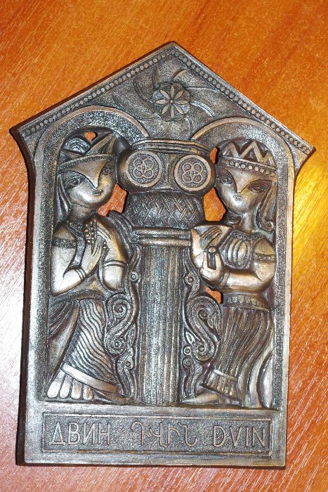 Картина, панно из металла ДВИН (раритет)