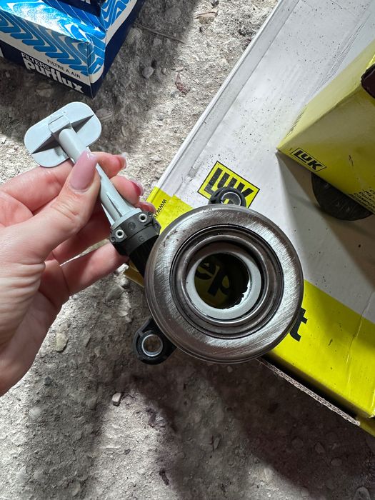 Embraiagem e rolamento + filtros