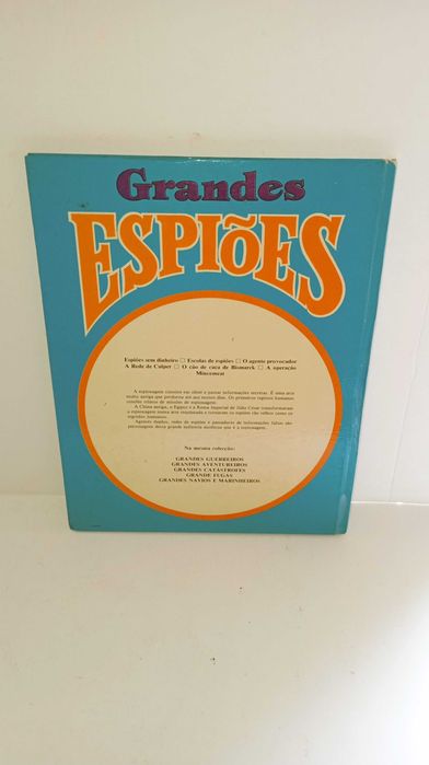 Grandes Espiões - Máquina do Tempo - Publicações Europa América