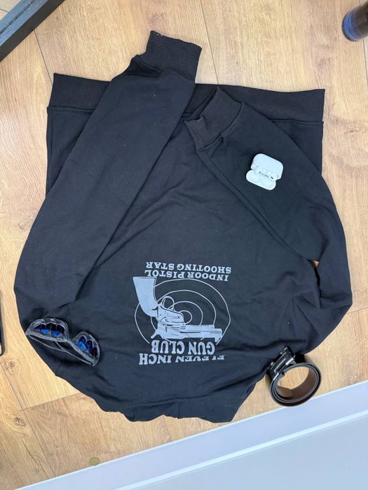 Зіп худі Vetements чорного кольору