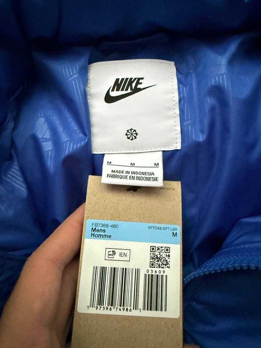 ОРИГІНАЛ! Пуховик Nike NSW Club Puffer Jacket M L XL XXL | FB7368-480